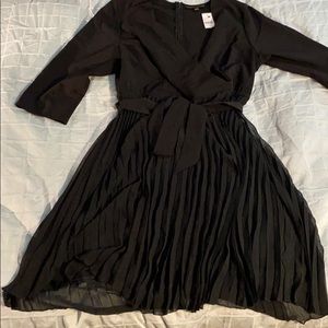 Lane Bryant dress with crinkle skirt